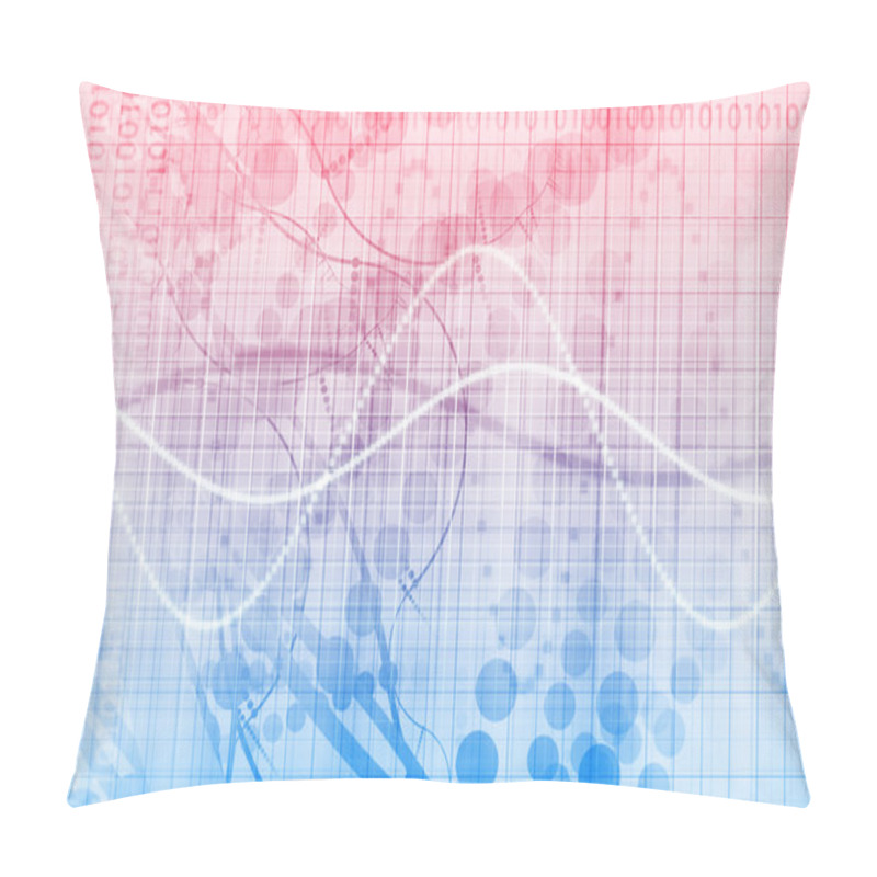 Personality  Virtual Technology Pillow Covers