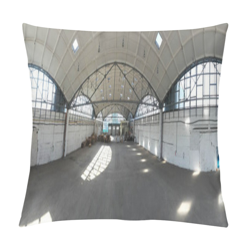 Personality  Hemispherical Reinforced Concrete Load Bearing Roof. Warehouse. Pillow Covers