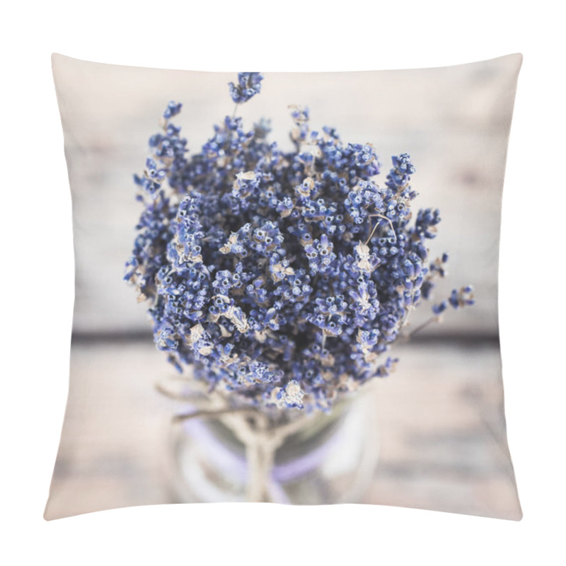 Personality  Bouquet Of Dried Lavender Pillow Covers