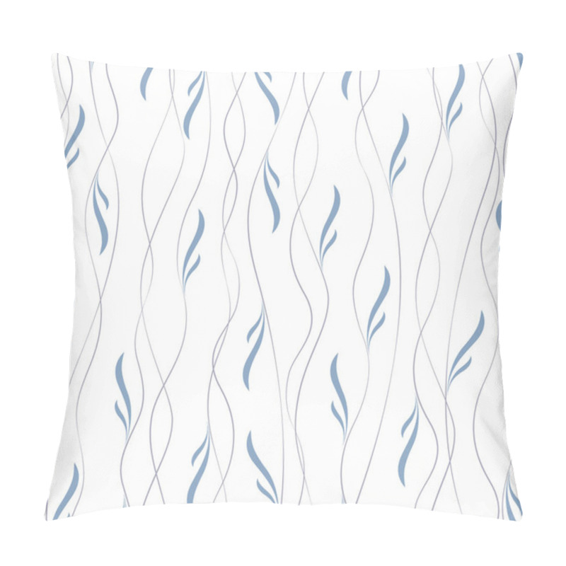 Personality  Seamless Background Comprised Of A Curve,I Composed It Of A Beautiful Curve,I Continue Seamlessly, Pillow Covers