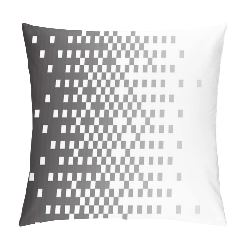 Personality  8 Bit Effect Pixel Gradient Speed Pattern Texture Pillow Covers