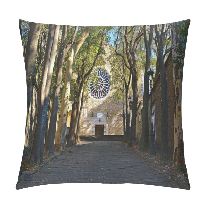 Personality  Cathedral Of San Giusto Martire In Trieste Pillow Covers