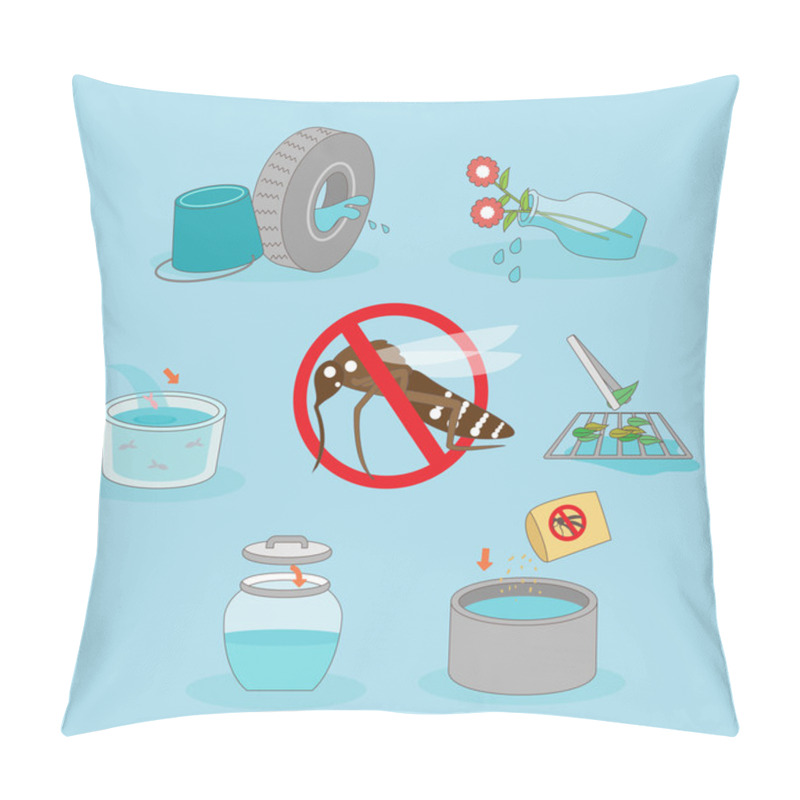 Personality  Zika Virus Prevention Pillow Covers