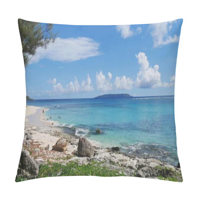 Personality  Tachogna Beach, Tinian Pillow Covers