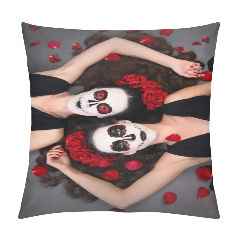 Personality  Two Girls Pillow Covers