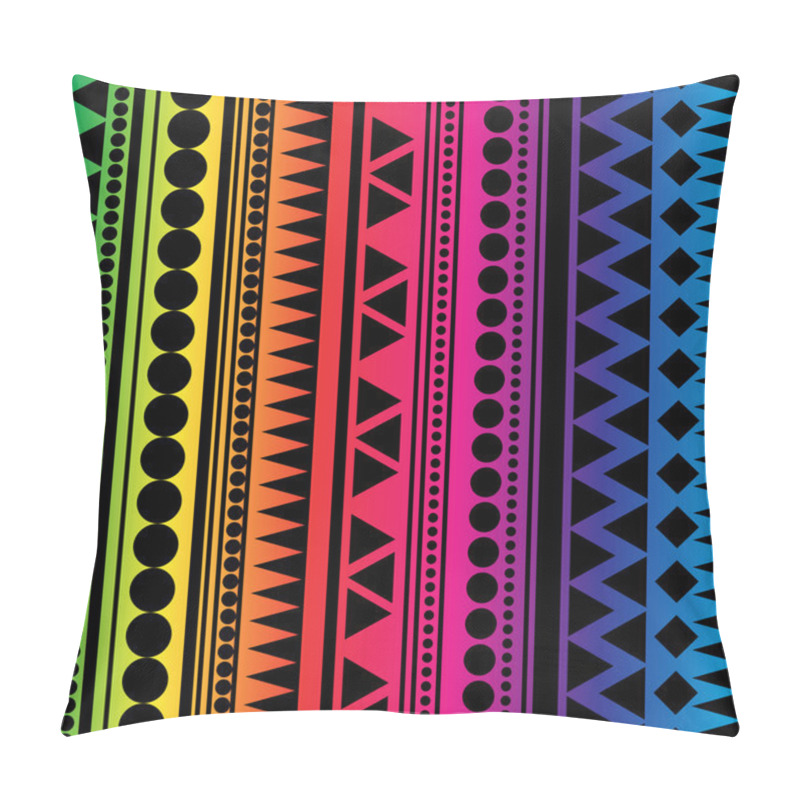 Personality  Seamless Vector Geometric Texture Pillow Covers