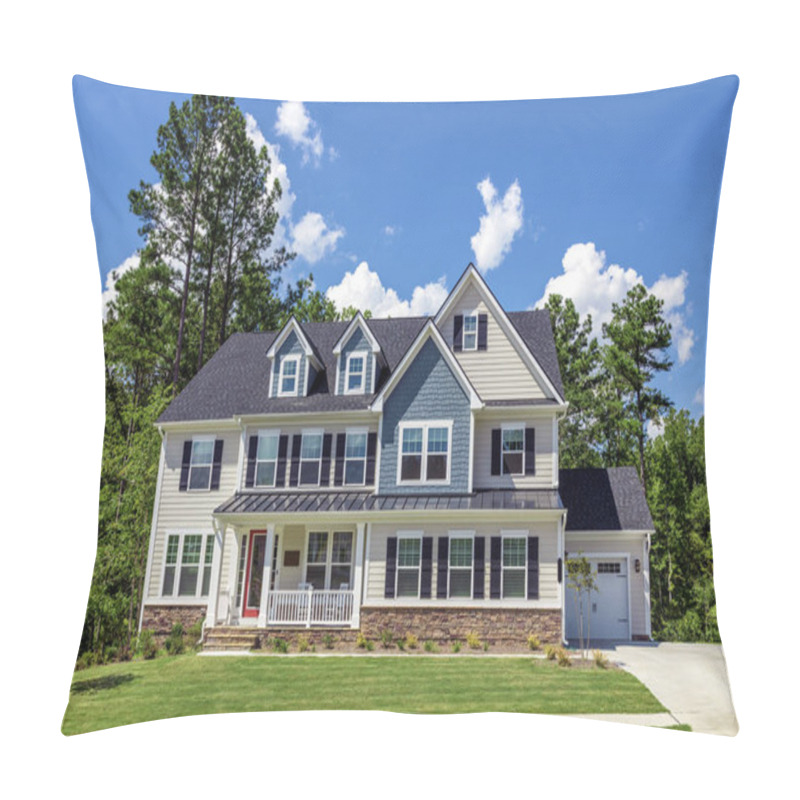 Personality  A Beautiful House Colonial American Style Pillow Covers