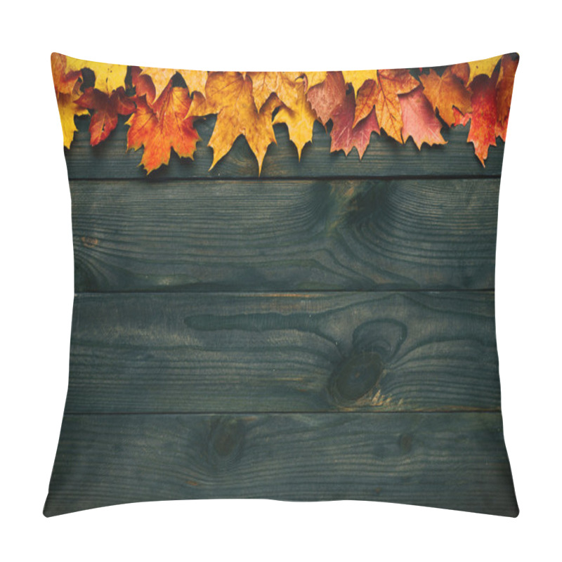 Personality  Background With Autumn Leaves  Pillow Covers