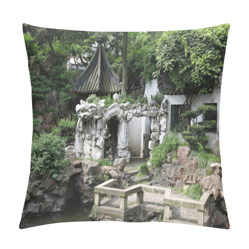 Personality  Classic Chinese Garden, South China Pillow Covers