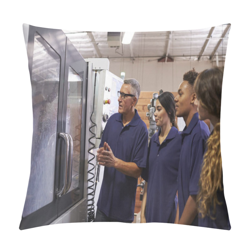 Personality  Engineer Training Apprentices On Machine Pillow Covers