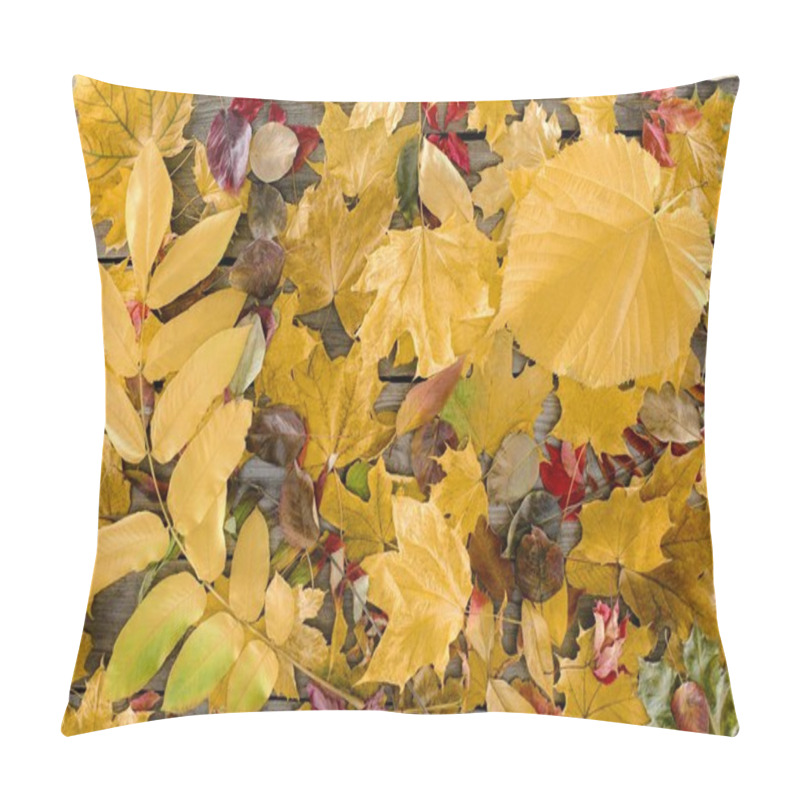 Personality  Scattered Autumn Leaves Pillow Covers