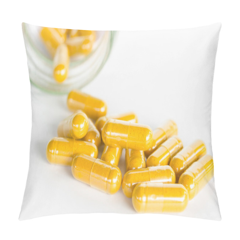 Personality  Turmeric Capsules. Pillow Covers