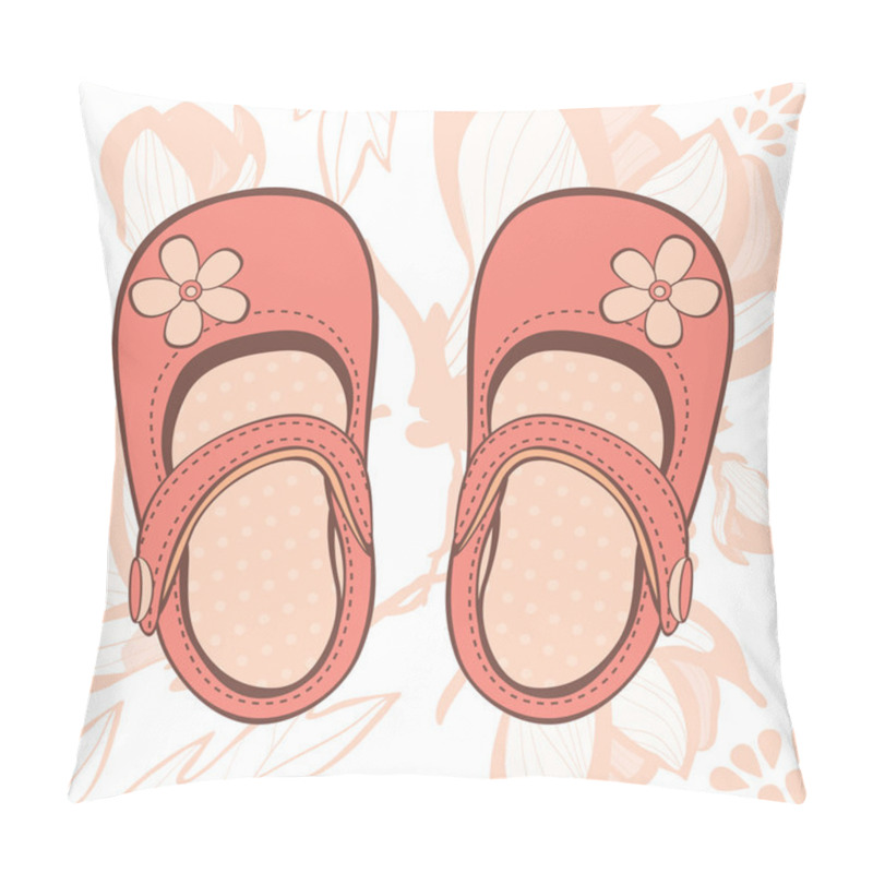 Personality  Girl Shoes Pillow Covers