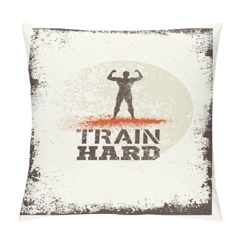 Personality  Workout And Fitness Motivation Concept Pillow Covers