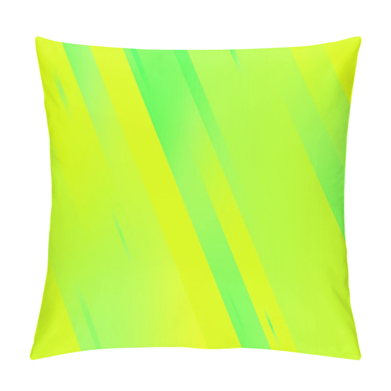 Personality  Fresh Green Stripes Background Pillow Covers