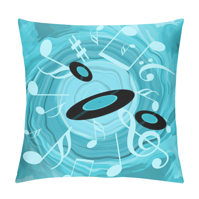 Personality  Music Ocean Pillow Covers