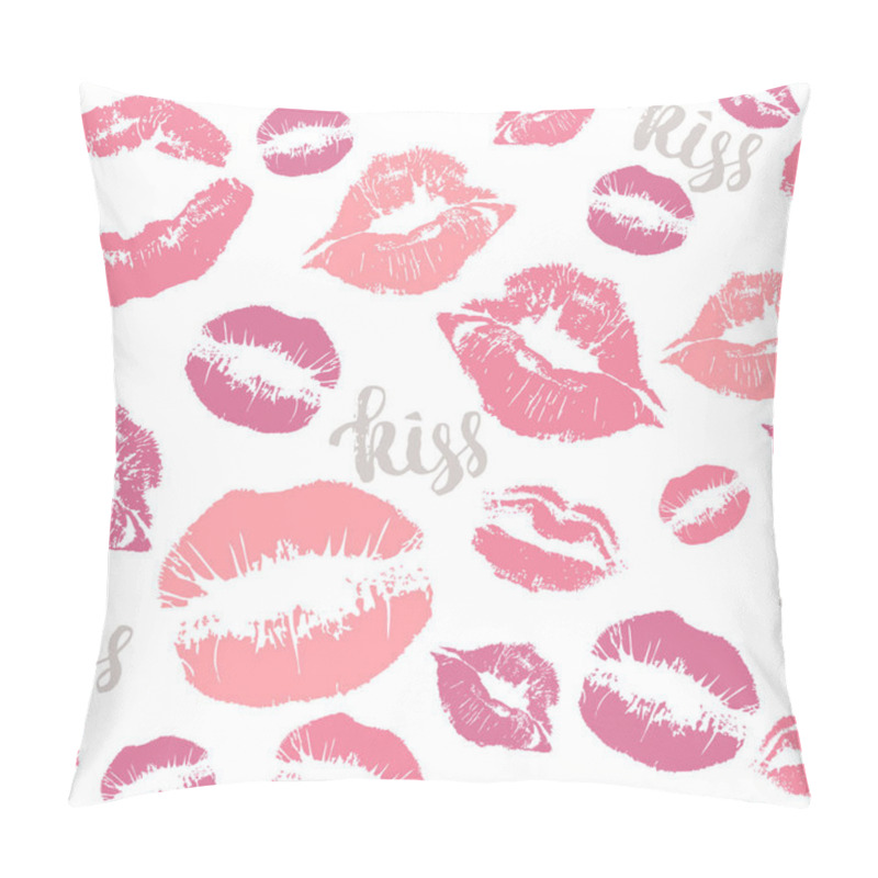 Personality  Print Kisses Lips Pattern Pillow Covers