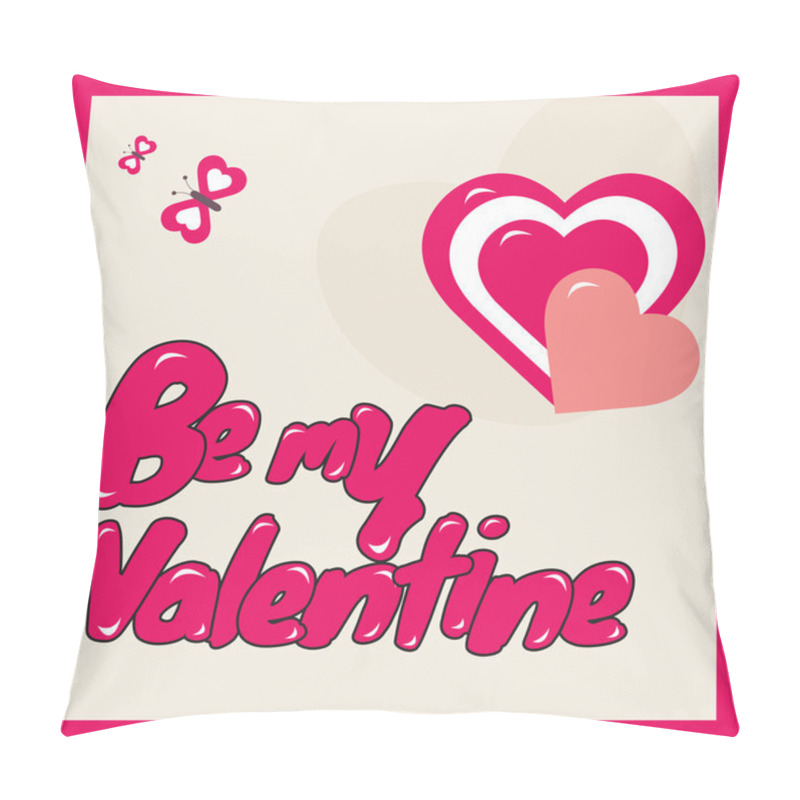 Personality  Calligraphic Valentine Message Pillow Covers