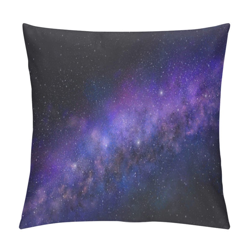 Personality  A Space Of The Galaxy ,atmosphere With Stars At Dark Background Pillow Covers