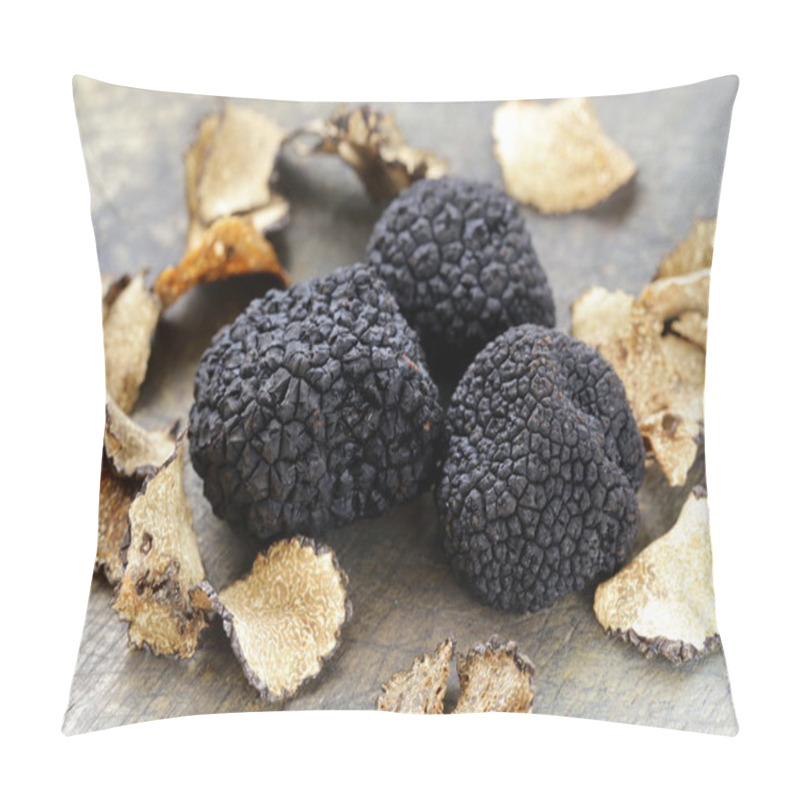 Personality  Expensive Rare Black Truffle Mushroom - Gourmet Vegetable Pillow Covers