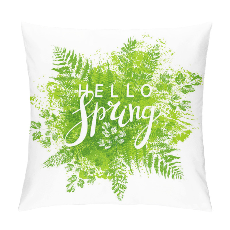 Personality  Green Leaves Border  Pillow Covers