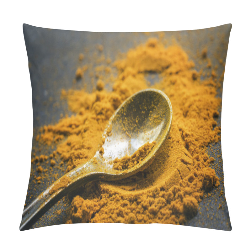 Personality  Ground Turmeric Or Curcuma Pillow Covers