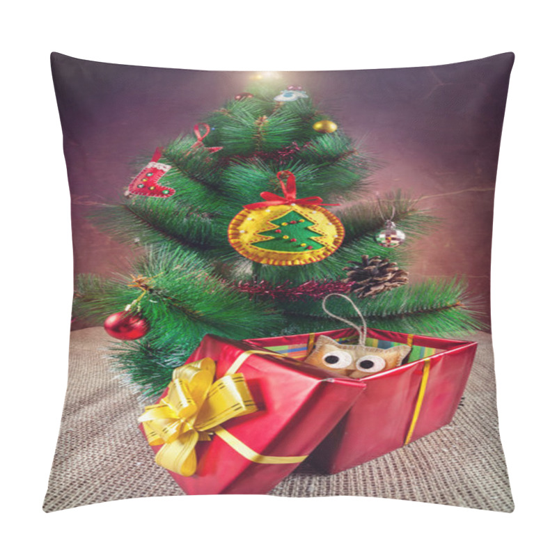 Personality  Christmas Gift Under The Tree  Pillow Covers