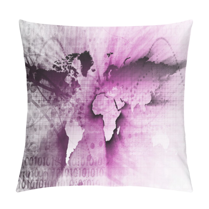 Personality  Futuristic Technology Pillow Covers