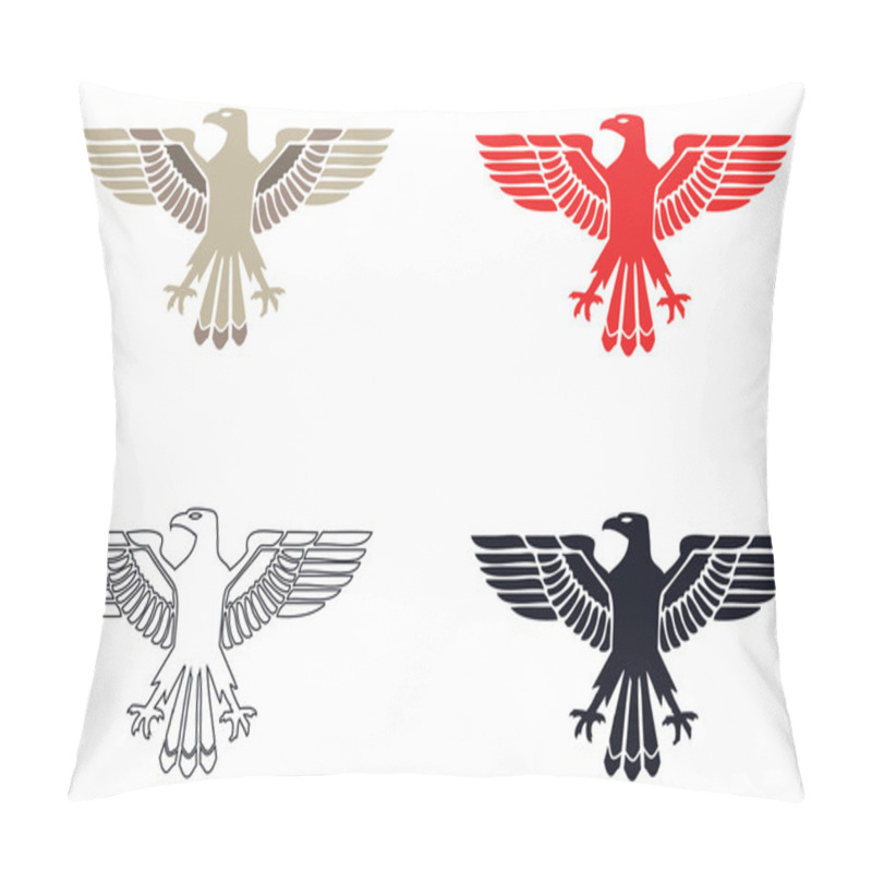 Personality  Retro Eagles Silhouette Pillow Covers