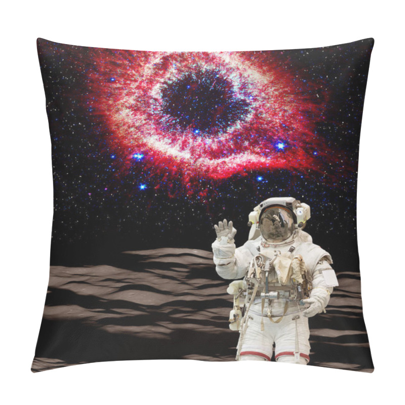 Personality  Astronaut On The Alient Planet. The Elements Of This Image Furni Pillow Covers