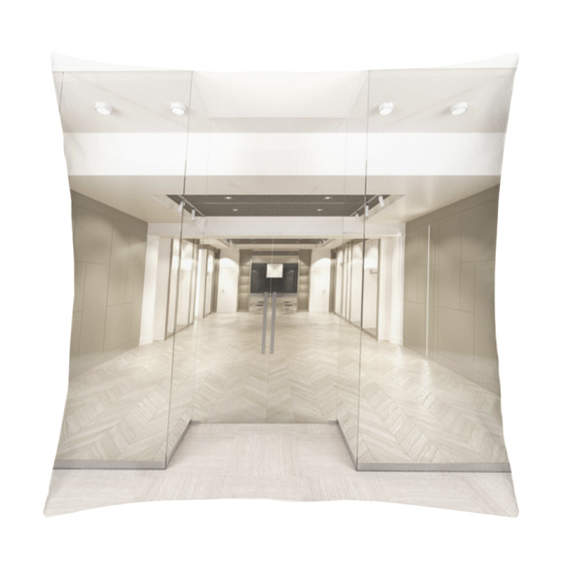 Personality  Shop With Glass Windows And Doors Pillow Covers