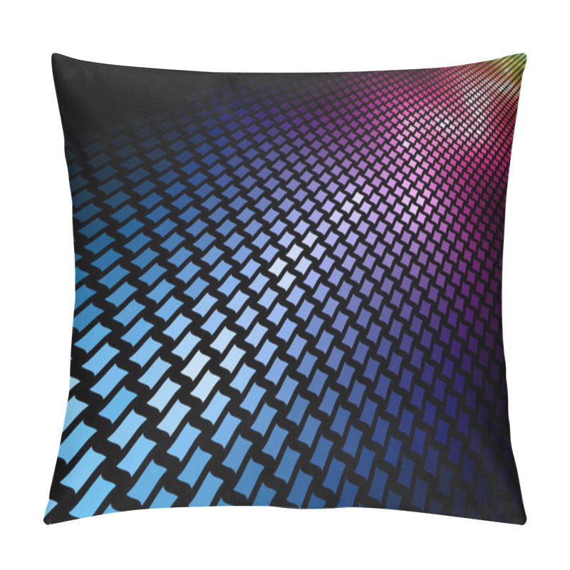 Personality  3D Spectrum Mosaic Pillow Covers