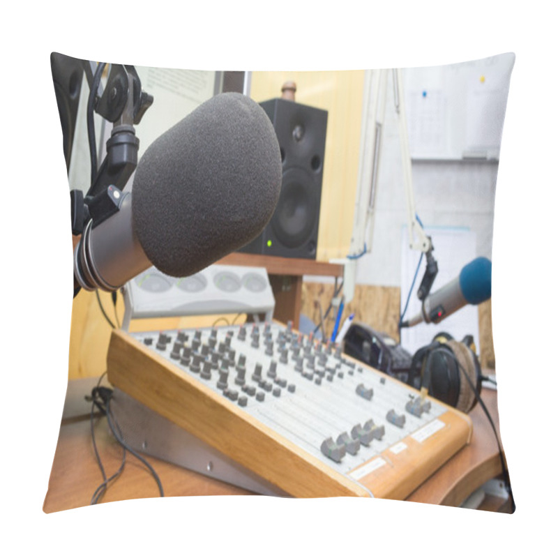 Personality  Radio Station Pillow Covers