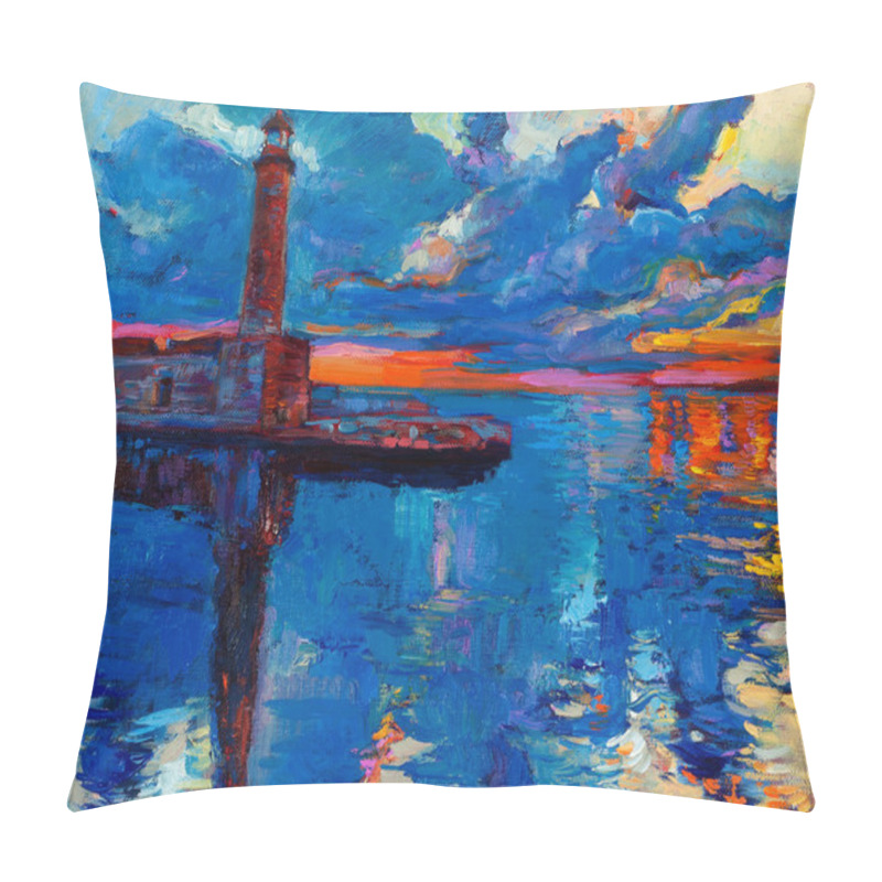 Personality  Lighthouse Pillow Covers