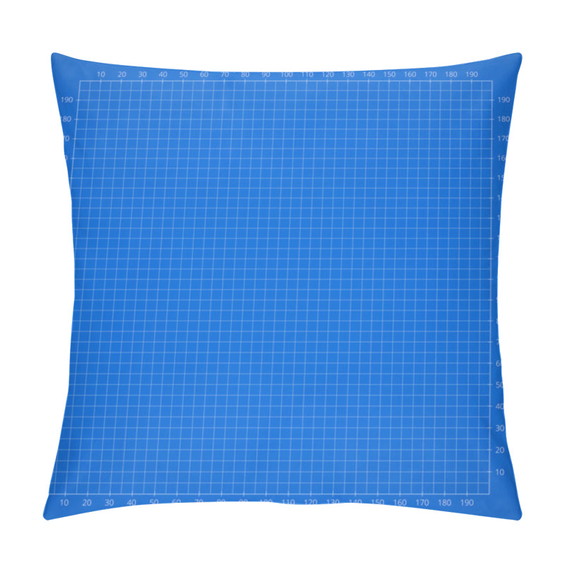 Personality  Scientific Engineering Grid Paper With Scale Pillow Covers