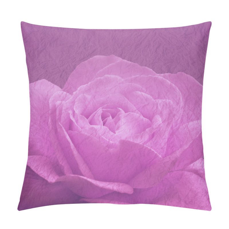 Personality  Art Floral Background With Rose Flower Pillow Covers