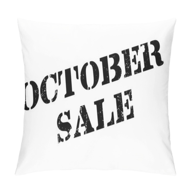 Personality  October Sale Rubber Stamp Pillow Covers