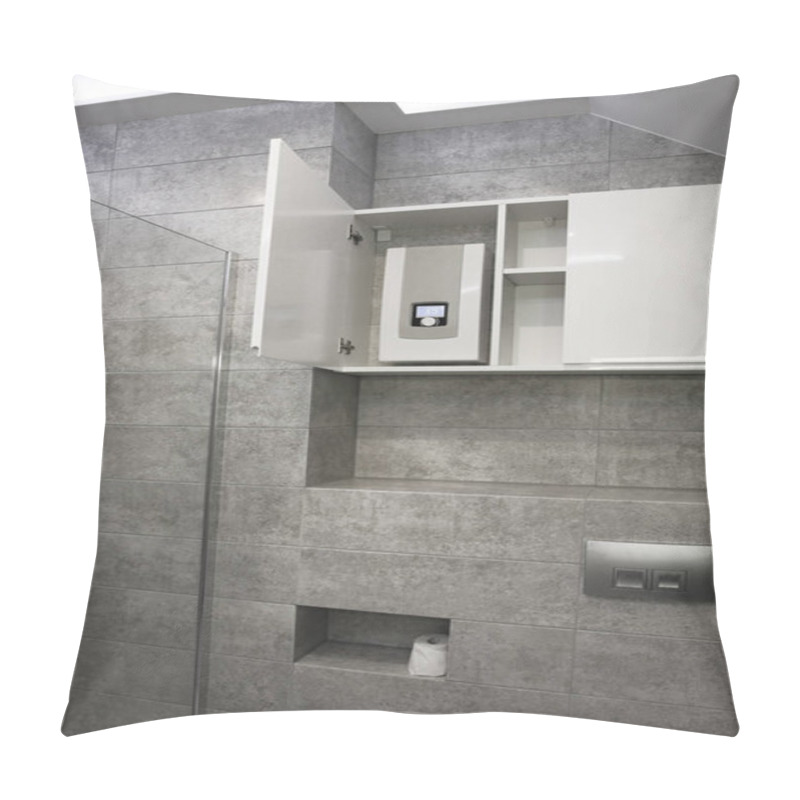 Personality  New Bathroom In A New Style In Grey  Pillow Covers