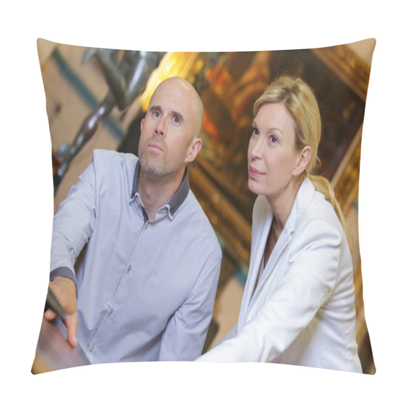 Personality  Looking At Classical Art Pillow Covers