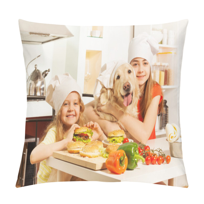 Personality   Funny Girls With Their Pet Pillow Covers