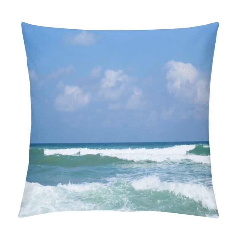 Personality  Waves And Clouds Pillow Covers