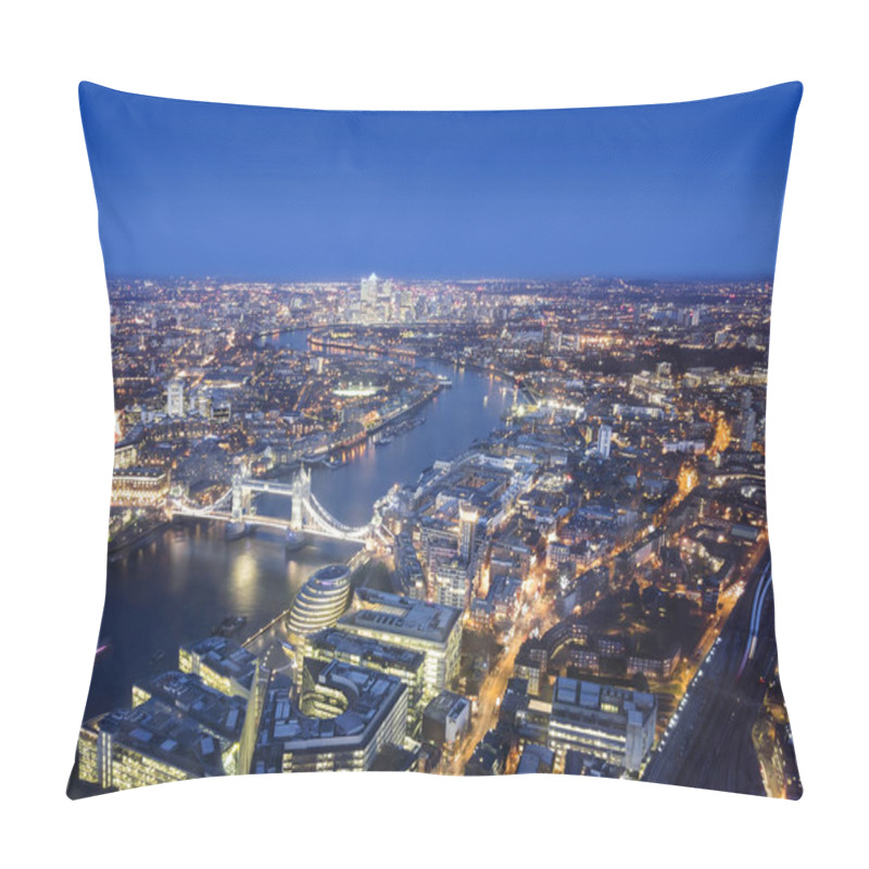 Personality  London City At Night Pillow Covers