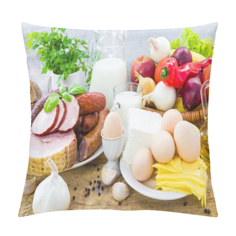 Personality  Composition Variety Grocery Products Meat Dairy  Pillow Covers