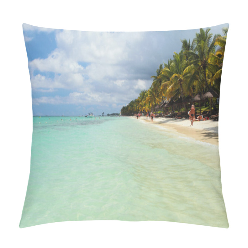 Personality  Beach Trou Aux Biches, Mauritius Pillow Covers