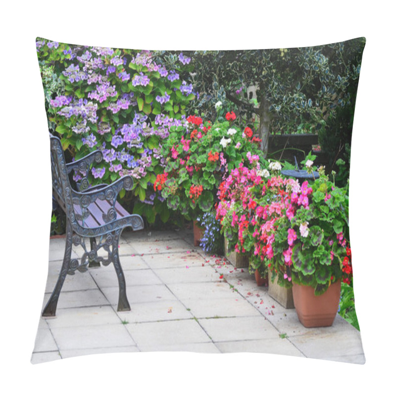 Personality  English Country Garden Rustic Patio Area Pillow Covers