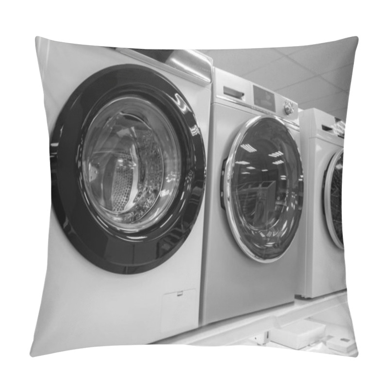 Personality  Washing Machines Are Sold In The Store. Pillow Covers