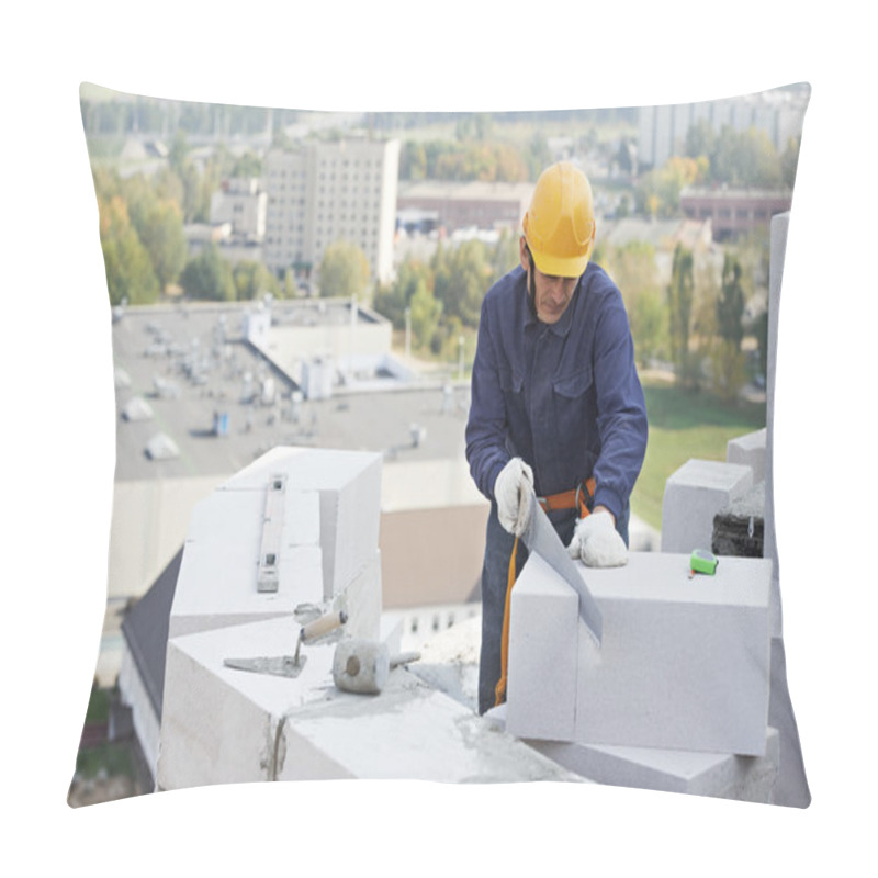 Personality  Construction Mason Worker Bricklayer Pillow Covers