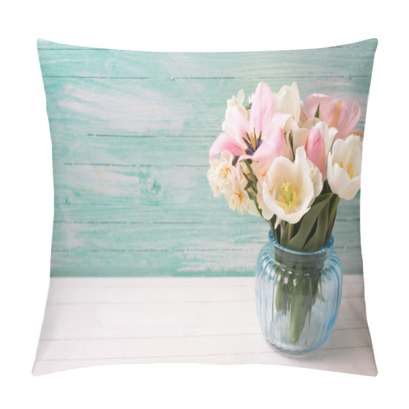 Personality  Fresh  Tulip Flowers Pillow Covers