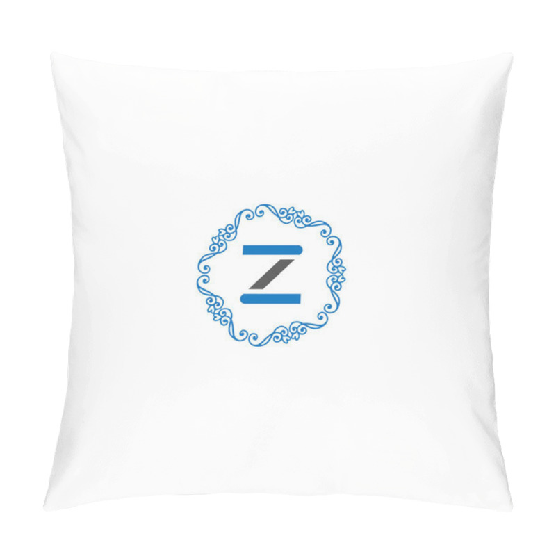 Personality  Z Unique Abstract Geometric Logo Design Pillow Covers