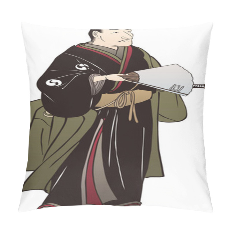 Personality   Ukiyo-e Samurai 9 Pillow Covers